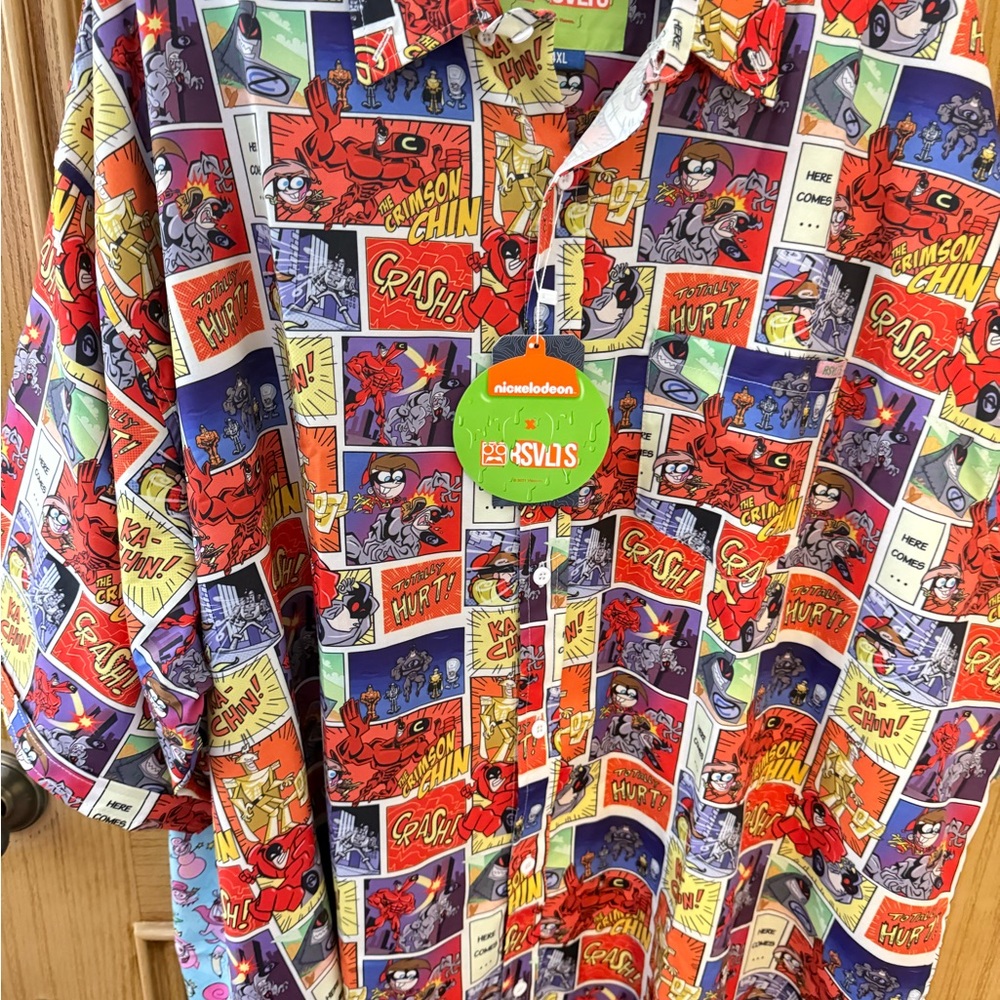 Nickelodeon Crimson Chin 4XL - Picture 6 of 7